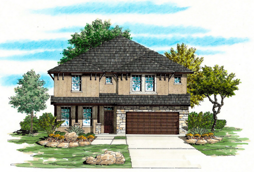 New construction Single-Family house Plan 3204, 2918 Blenheim Park, Bulverde, TX 78163 - photo