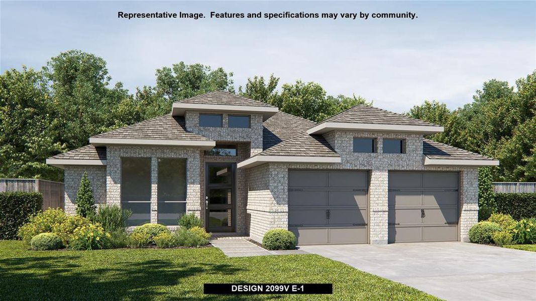 New construction Single-Family house 126 Trotting Horse, Boerne, TX 78006 Design 2099V- photo