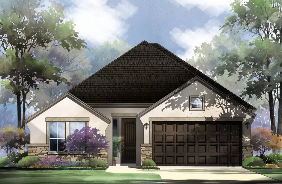 New construction Single-Family house Mason : 50-2231F.1, 28410 Shailene Drive, San Antonio, TX 78260 - photo