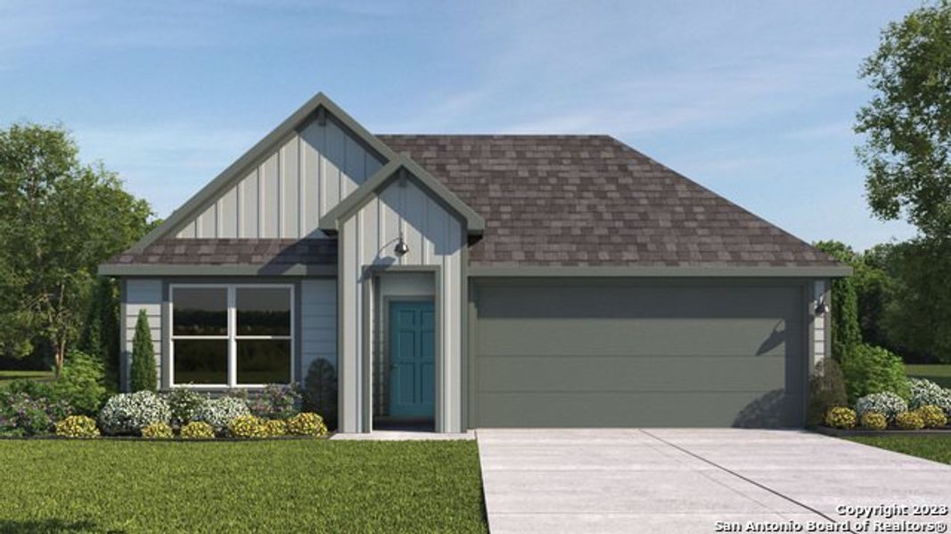 New construction Single-Family house 428 Wirecrested Drive, Lockhart, TX 78644 Harris - photo