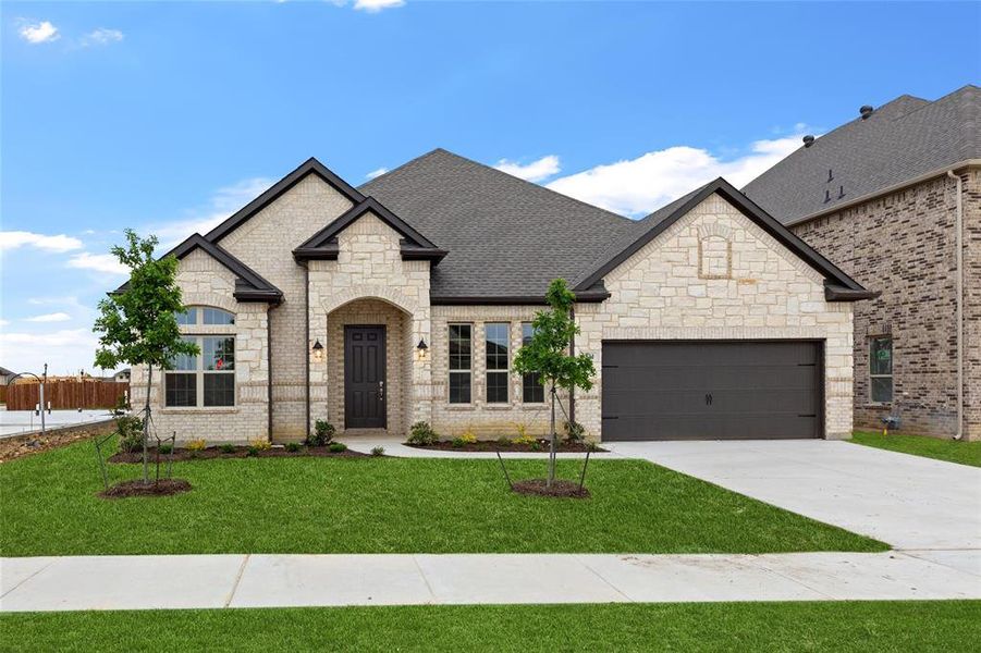New construction Single-Family house 231 Clairmont Drive, Ponder, TX 76259 Bellaire- photo