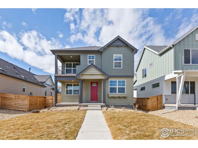 New construction Single-Family house 5281 Rendezvous Pkwy, Timnath, CO 80547 Meadow Series - Blossom- photo
