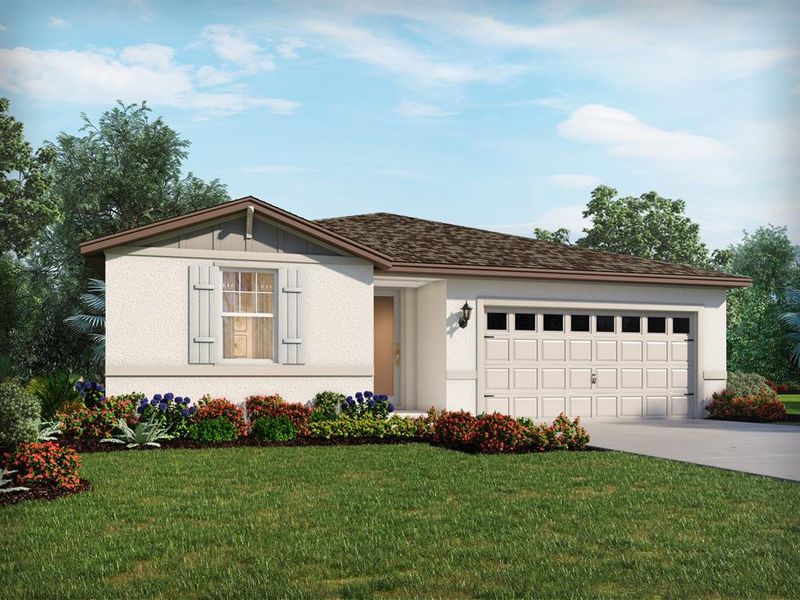 New construction Single-Family house 768 Griffon Avenue, Lake Alfred, FL 33850 Hibiscus- photo