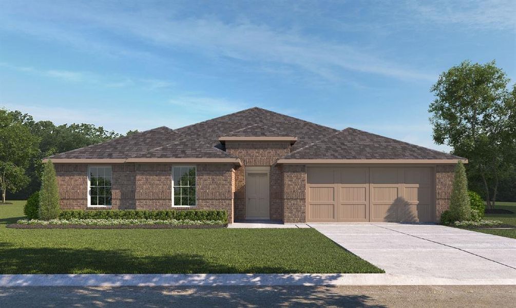 New construction Single-Family house 3306 Derry Hill Drive, Fulshear, TX 77441 The Irving- photo