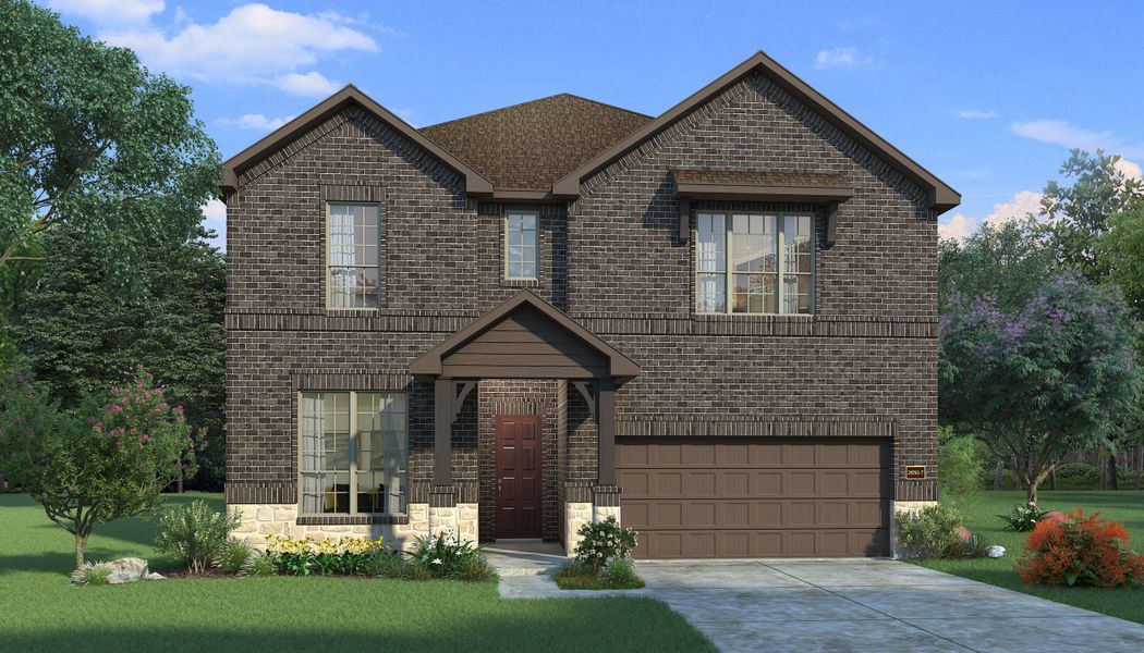 New construction Single-Family house Hemlock II, 21731 Carballo Oak Trail, Tomball, TX 77377 - photo
