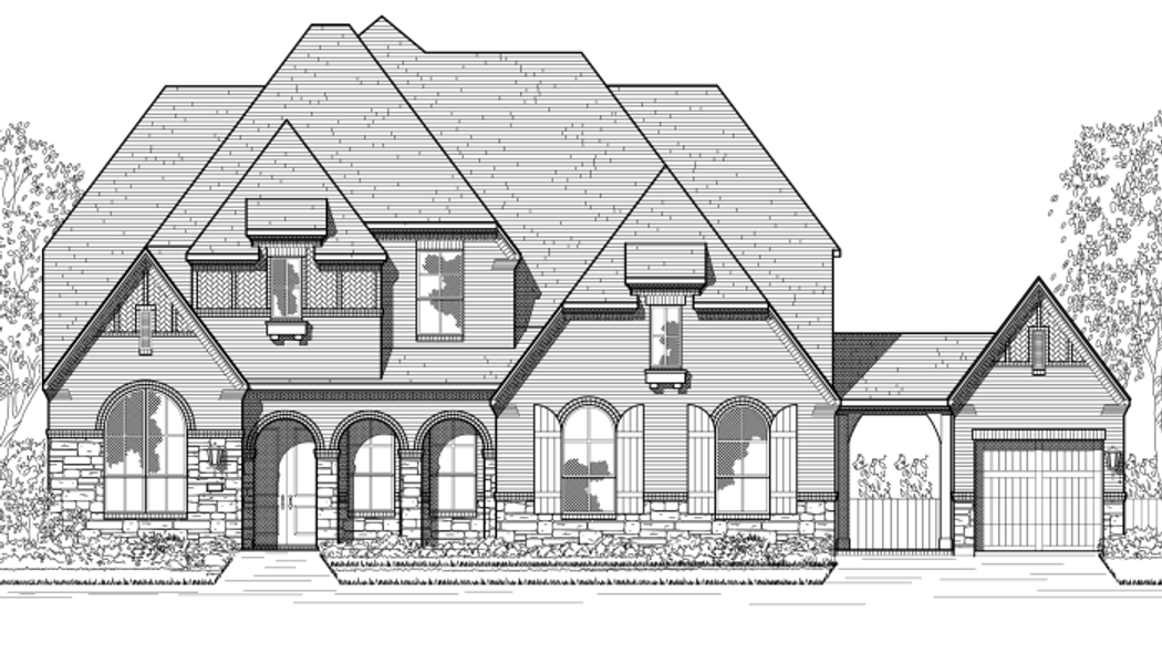 New construction Single-Family house 223G Plan, 117 Villoria Cove, Liberty Hill, TX 78642 - photo