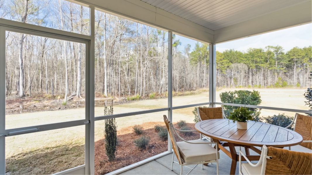 Drake screened porch