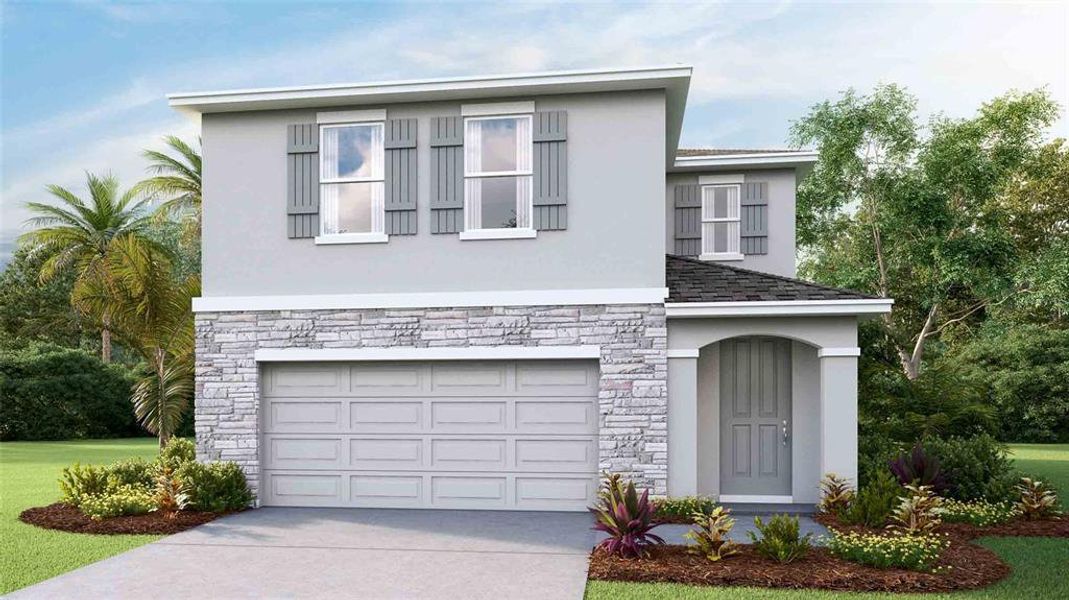 New construction Single-Family house 7407 Broad River Avenue, Land O' Lakes, FL 34638 - photo