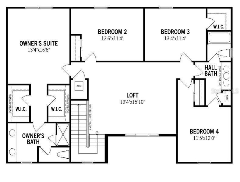 Pensacola Floorplan - 1st Floor