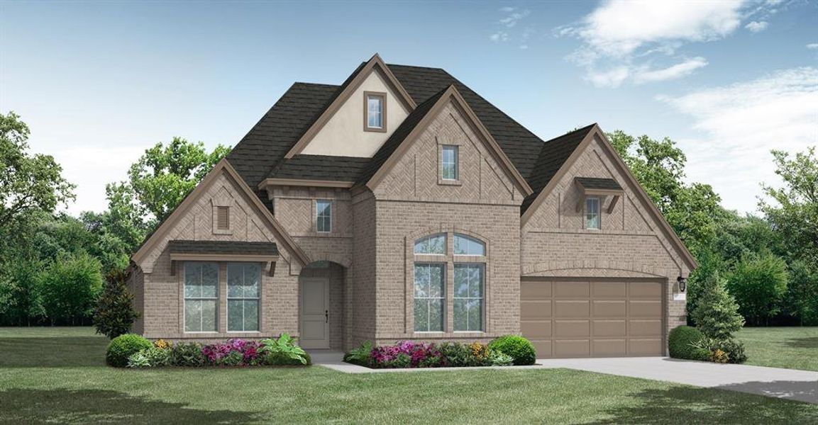 New construction Single-Family house 4216 Hidden Cove Road, Lakewood Village, TX 75068 Bremond (2878-DM-50 ELE-G)- photo