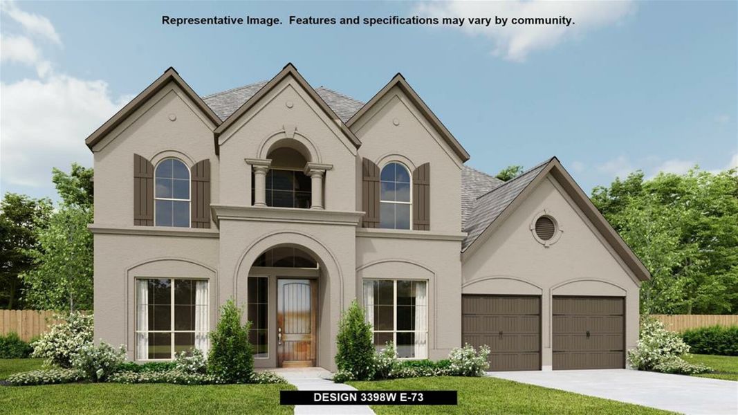 New construction Single-Family house 3398W, 20315 Desert Foal Drive, Tomball, TX 77377 - photo