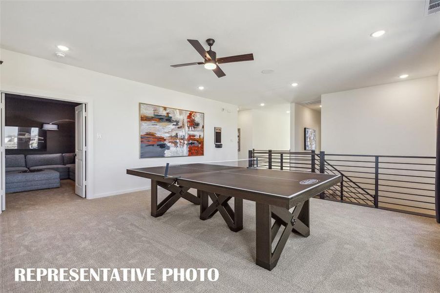 We feature spacious entertaining areas the entire family will enjoy.  REPRESENTATIVE PHOTO