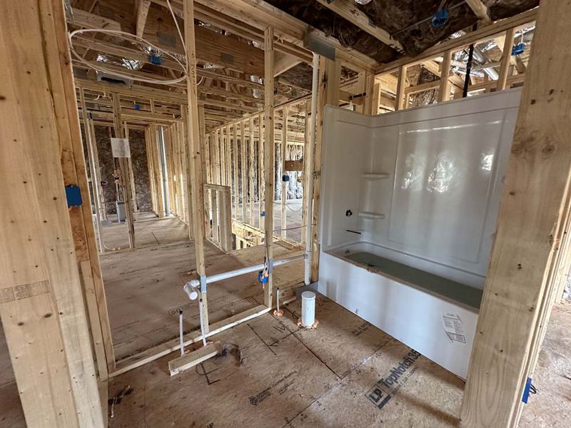 Bathroom Three Construction Progress