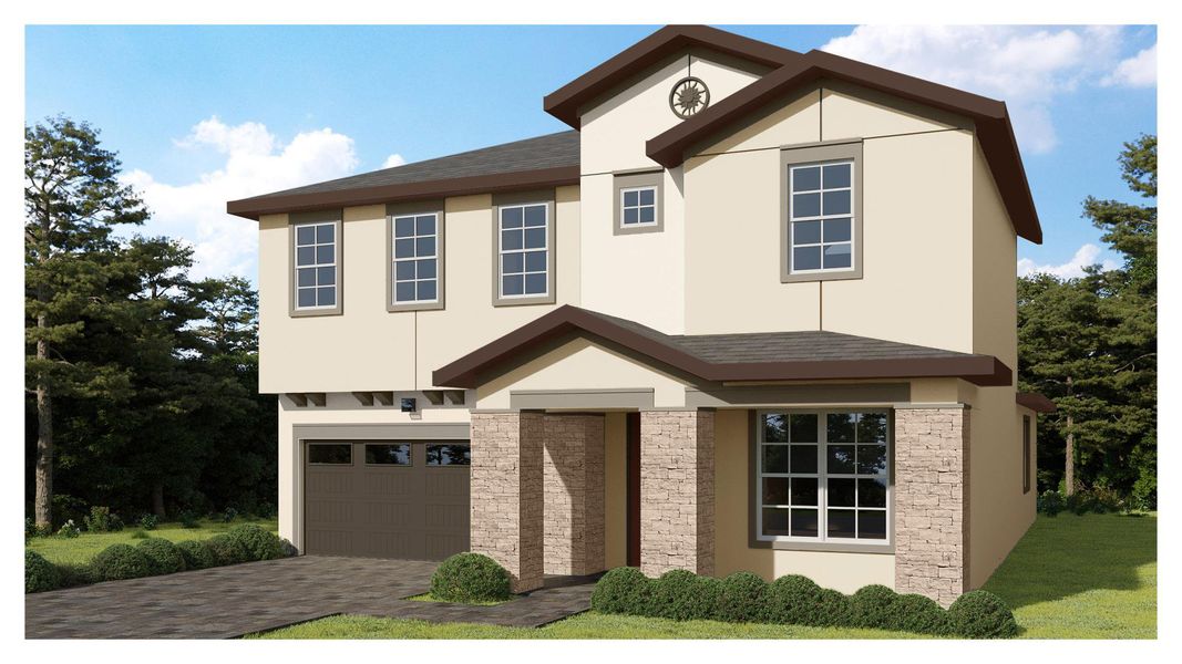 New construction Single-Family house Tarpon III, 4914 Prairie Preserve Run, Saint Cloud, FL 34772 - photo