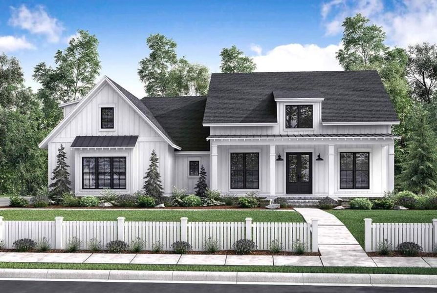 New construction Single-Family house The Highland Court, 7480 Waterside Loop Road, Denver, NC 28037 - photo