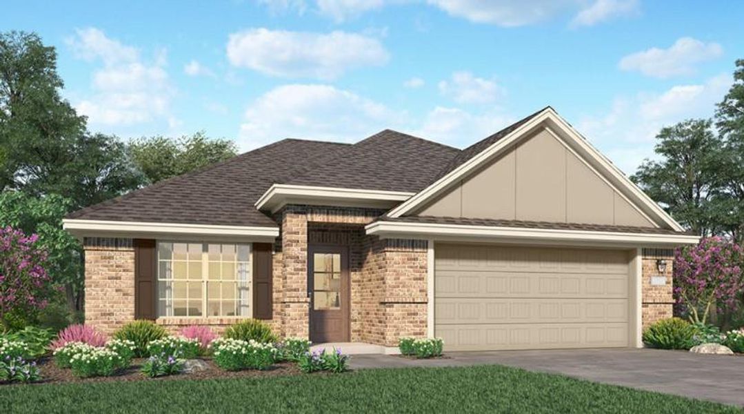 New construction Single-Family house 4339 Liberty Ranch Way, Baytown, TX 77521 Honeysuckle II- photo