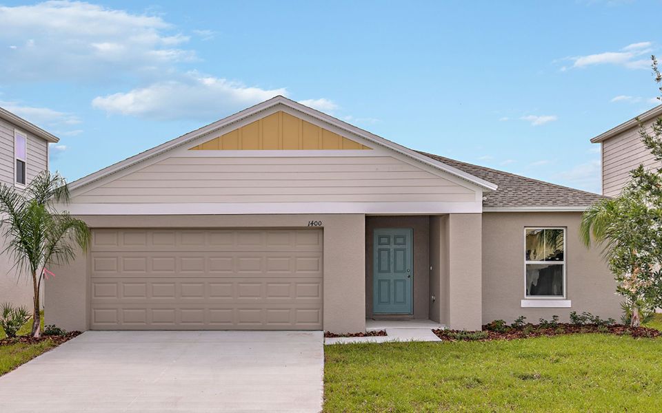 New construction Single-Family house Valeria, 853 Sand Sea Place, Haines City, FL 33844 - photo