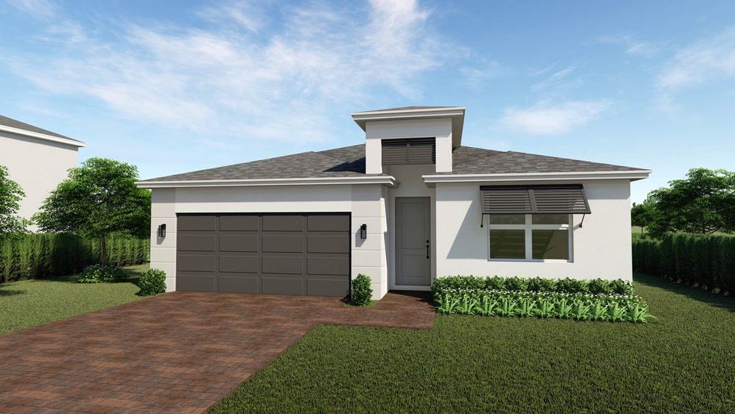 New construction Single-Family house 5844 Se Sky Blue Circle, Stuart, FL 34997 Cali- photo