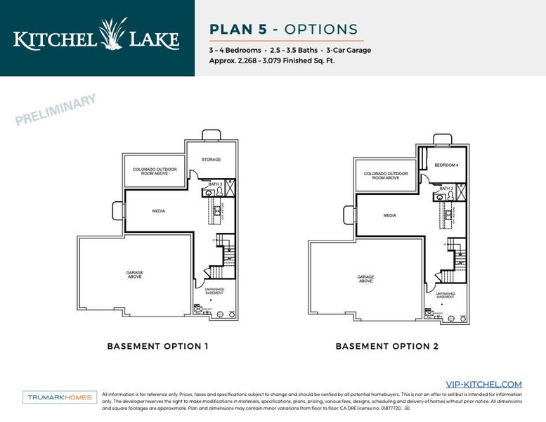 Kitchel Lake Plan 5 Floor Plan