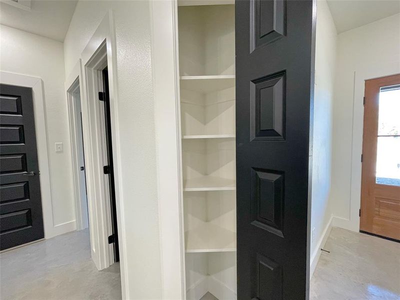 View of closet