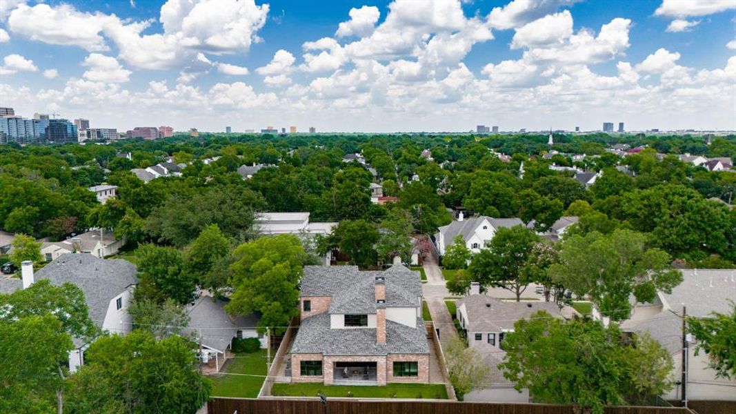 View of birds eye view of property