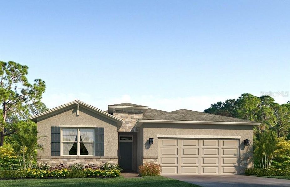 New construction Single-Family house 17566 Blazing Star Circle, Clermont, FL 34714 - photo