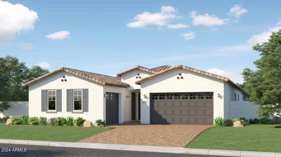 New construction Single-Family house 38201 N Cattle Track Drive, San Tan Valley, AZ 85140 Trillium- photo