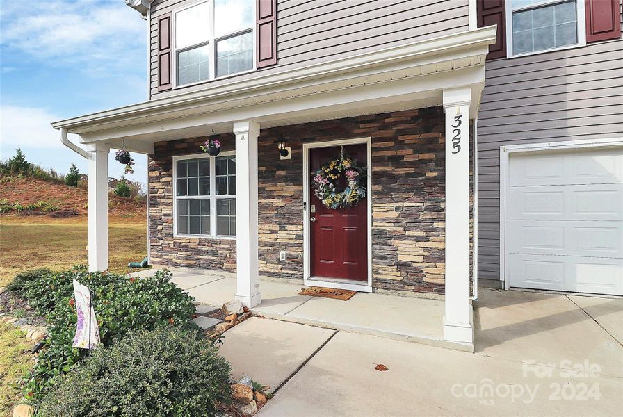 Enjoy a rocking chair front porch.