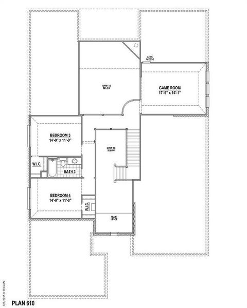 2nd Level Floor plan