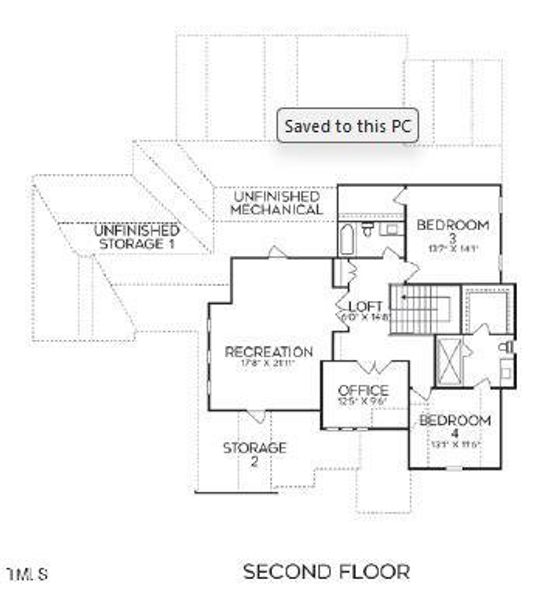 Lot 45 PM-SF Floorplan