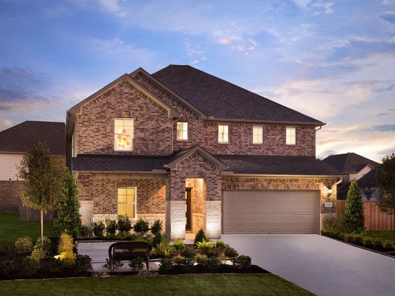New construction Single-Family house 18815 Redford Springs Court, Crosby, TX 77532 The Kessler (L454)- photo