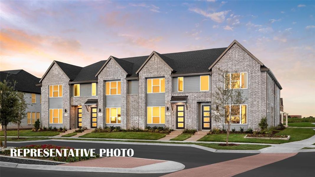 Visit our beautiful state of the art model home to see all of the new and exciting lock and leave townhomes now available in Solterra!  REPRESENTATIVE PHOTO