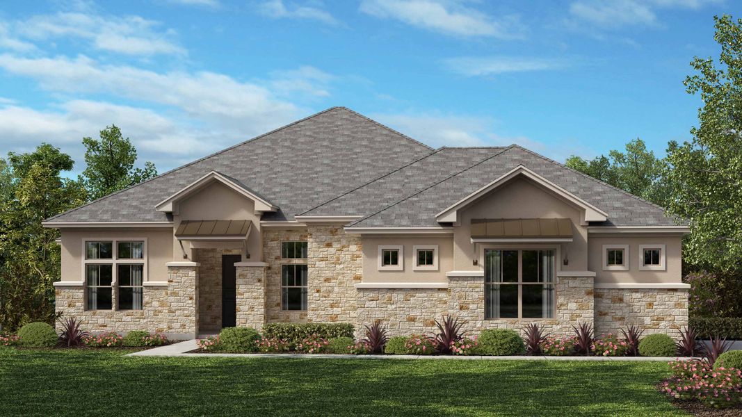 New construction Single-Family house Avery, 126 Double Eagle Ranch Drive, Cedar Creek, TX 78612 - photo