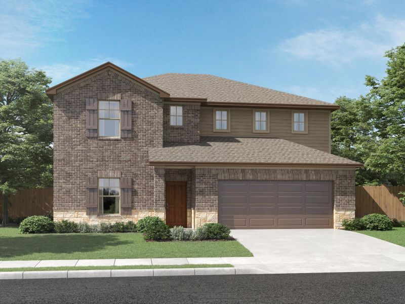 New construction Single-Family house The Kessler (C454), 10714 Yellowtail Blvd., Boerne, TX 78006 - photo