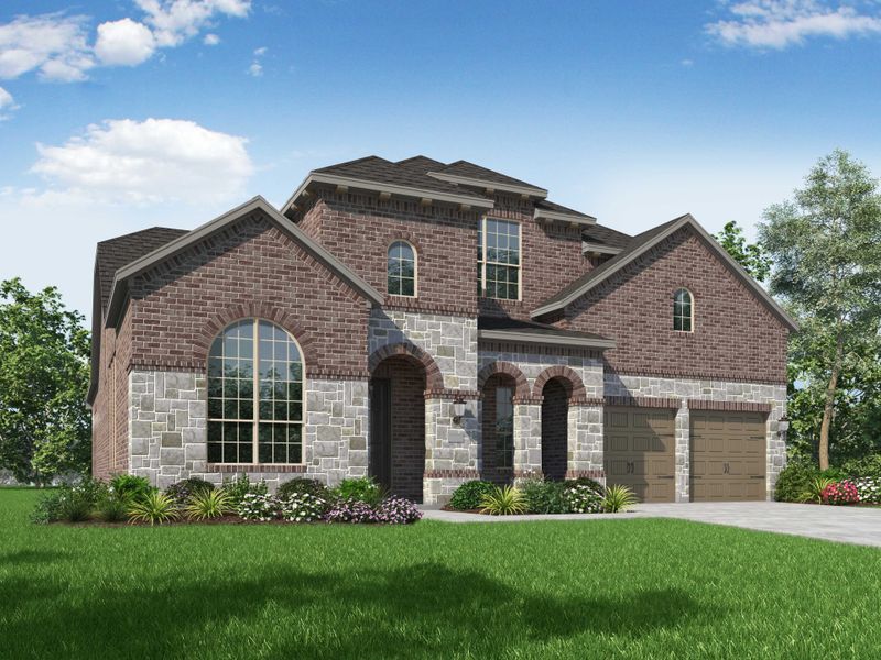 New construction Single-Family house 246H Plan, 920 Shooting Star Drive, Prosper, TX 75078 - photo