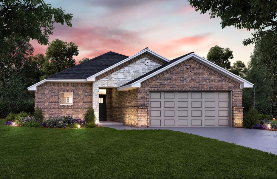 New construction Single-Family house Logan, 12396 Lexington Heights Drive, Willis, TX 77318 - photo