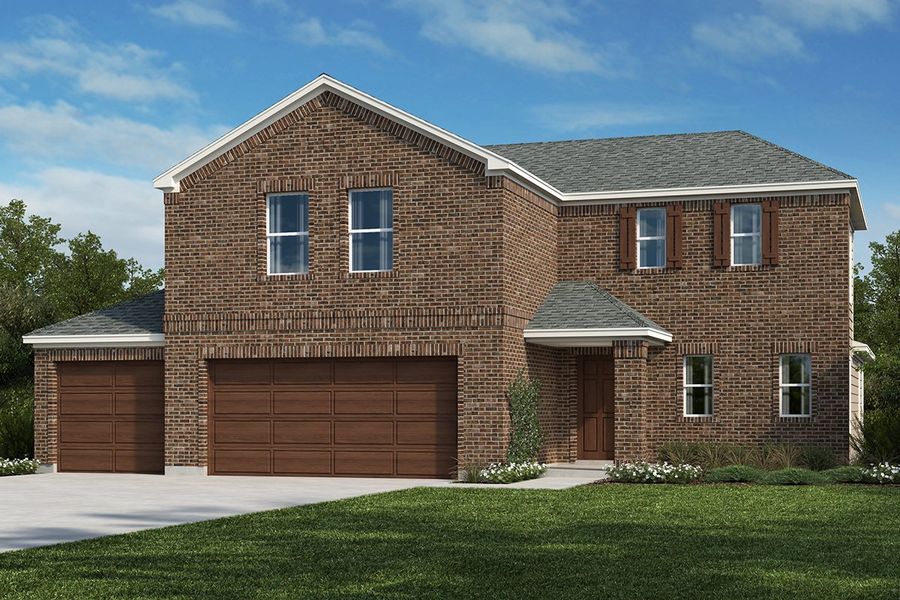 New construction Single-Family house Plan 2500, 3806 Riardo Drive, Round Rock, TX 78665 - photo