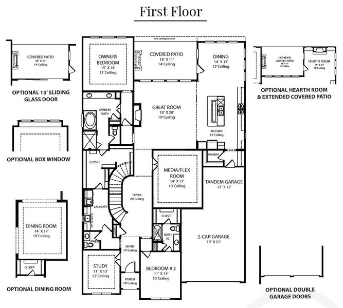 New construction Single-Family house Plan 5071, 2961 Meadow Dell Drive, Prosper, TX 75078 - photo