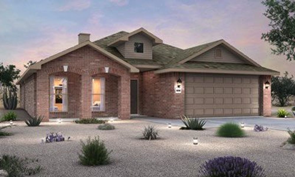 New construction Single-Family house The Paso Fino, 618 Pikes Place, Sherman, TX 75092 - photo