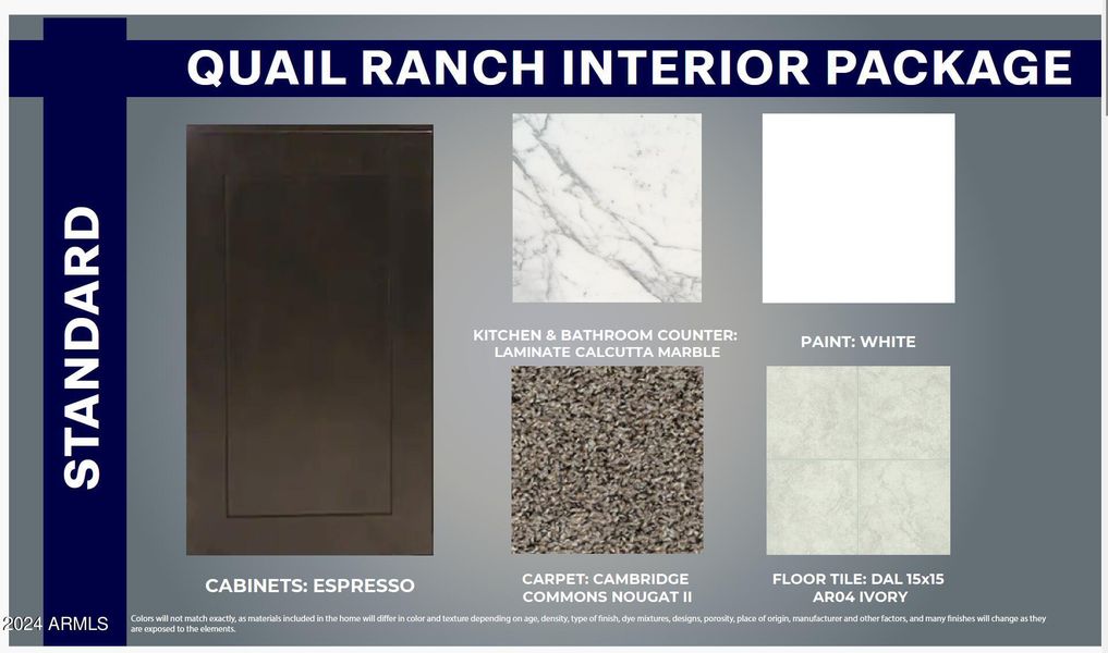 Quail Ranch Standard Package