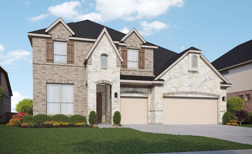 New construction Single-Family house Classic Series - Dartmouth, 123 Constitution Way, Kyle, TX 78640 - photo