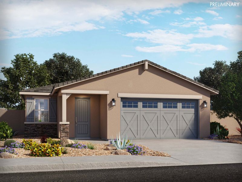 New construction Single-Family house Mayfair, 20775 N Roadrunner Lane, Maricopa, AZ 85138 - photo