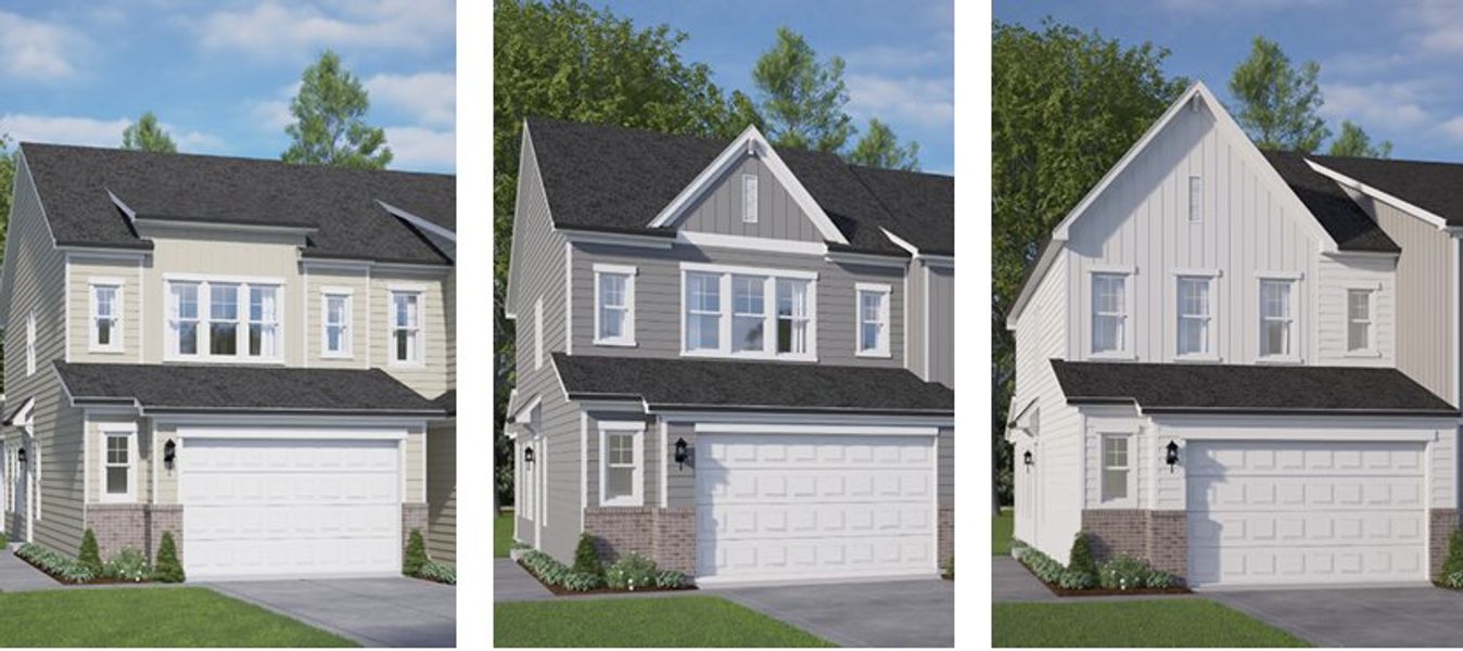 New construction Townhouse house The Longleaf, 9101 Dupree Meadow Drive, Angier, NC 27501 - photo