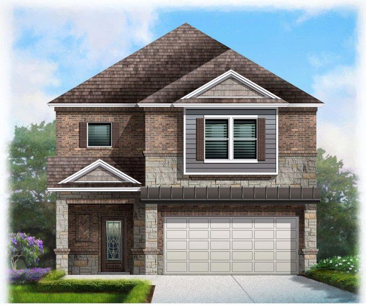 New construction Single-Family house 7947 Cypress Country Drive, Cypress, TX 77433 Belle Vue- photo