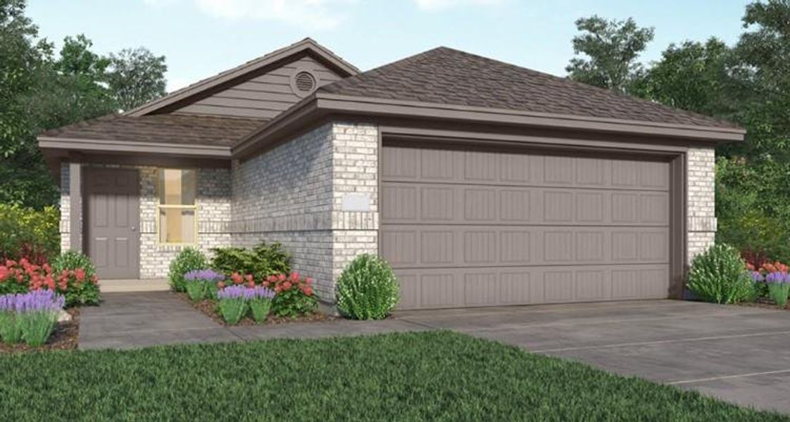 New construction Single-Family house 17819 Grove Hill Drive, Hockley, TX 77447 Chestnut II- photo