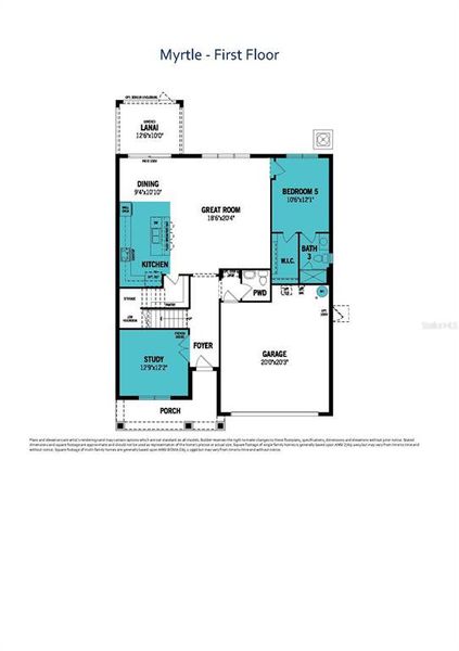 New construction Single-Family house 6404 Timberdale Avenue, Wesley Chapel, FL 33545 - photo