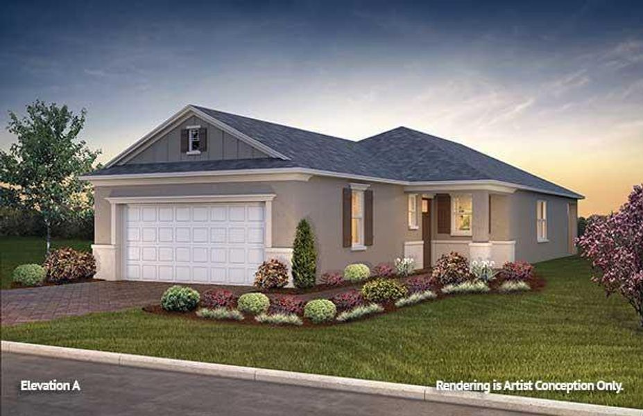 New construction Single-Family house Weybourne Landing - Tamar, 8447 Southwest 99th Street Road, Ocala, FL 34481 - photo