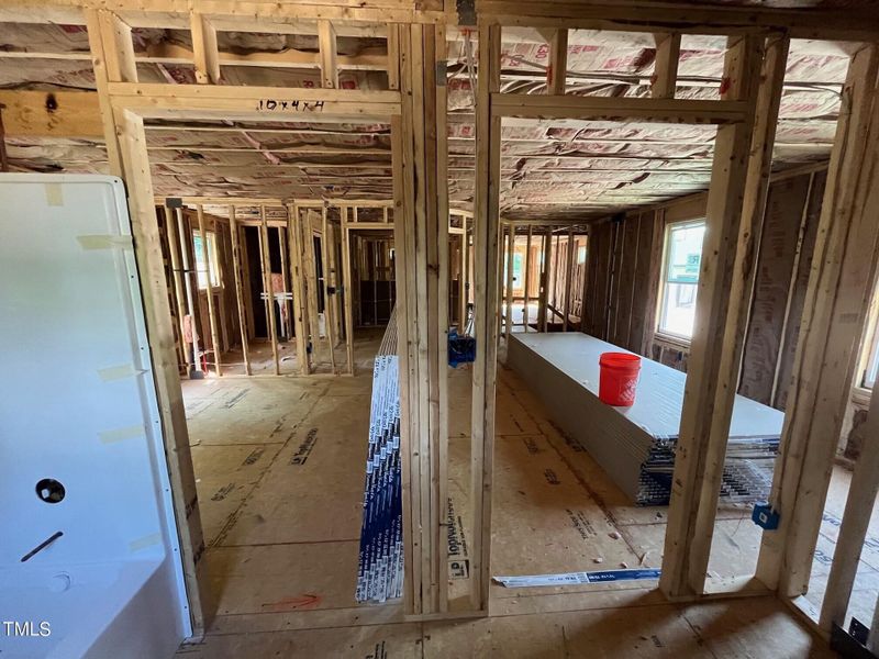 2nd Floor Back to Front Framing