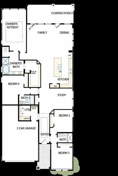 The success of a floorplan is the way you can move through it…You’ll be amazed at how well this home lives…We call it traffic patterns.