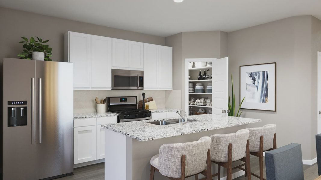 Images are a model representation and may depict options and upgrades not featured on the home available for purchase.